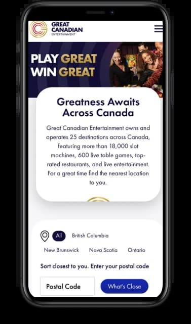 Great Canadian Casino Resort in Toronto Mobile